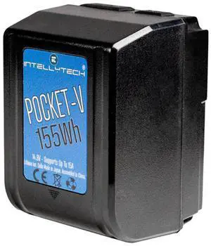 Intellytech Pocket-V 14.8V 155Wh Lithium-Ion V-Mount Battery