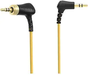 Deity Microphones C12 Locking 3.5mm Right Angle TRS to TRS Cable for DSLR Cameras