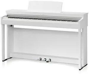 Kawai CN201 88-Key Digital Piano with Responsive Hammer III, Premium Satin White