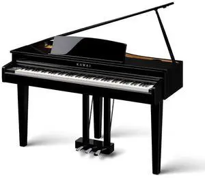 Kawai DG30 88-Key Digital Grand Piano with Responsive Hammer III, Ebony Polish