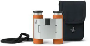 Swarovski Optik 7x21 CL Curio Waterproof Roof Prism Compact Binoculars with 7.7 Degree Angle of View, Burnt Orange