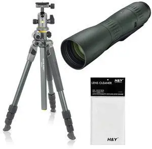 Swarovski Optik 17-40x56 STC Straight Spotting Scope, Bundle with ALTA PRO 2+ 264AB 4-Section Aluminum Tripod