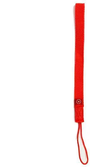 Moment Nylon Phone Wrist Strap, Red