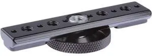 ProMediaGear VRN4 4" Cold/Hot Shoe Mountable NATO Rail #VRNR4