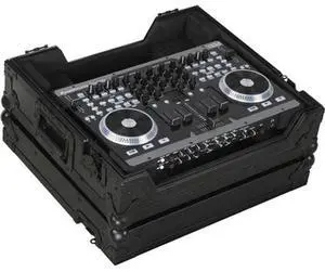 Marathon Black Series Flight Road Case with Laptop Shelf for American Audio VMS4 Music Controller