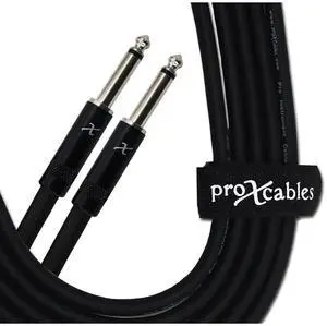 ProX XC-QQ50 50' 12AWG 1/4" TS-M to 1/4" TS-M High Performance Speaker Cable