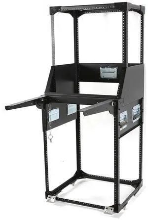 Datavideo OBV-RACK 27RU Mobile Video Switcher Rack, 19" Metal Frame
