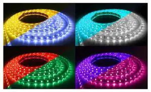 COMMON SENSE RC 16.4' Color-Changing LED Lights Strip Roll, 300 Lights, Red/Green/Blue