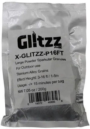 ProX X-BLITZZ-P16FT 16' Blitzz Large Powder Cold Spark Effect Granules