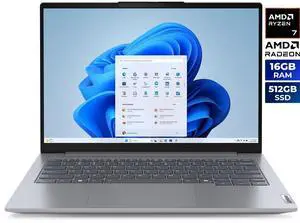 Lenovo ThinkBook 14 Gen 7 14.0" Touch Screen AMD Ryzen 7 7735HS AMD Radeon 680M 16GB Memory 512GB SSD Windows 11 Pro 21MV000AUS