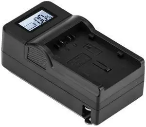 Green Extreme Compact Smart Charger with LCD Screen for Panasonic VW-VBG6
