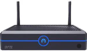 Azulle Byte Mini Desktop Computer, Intel Celeron N4500 1.1GHz, 4GB RAM, 64GB eMMC, Windows 11 Pro, Black