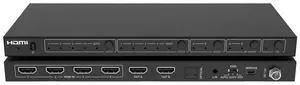 DVDO 4x2 4K HDMI 18Gbps Matrix Switcher with Audio Outputs, Black