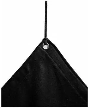 Advantage Gripware 12x12' Silent Quarter Grid with Ties and Rag Bag, White