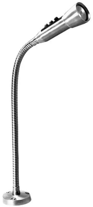 Telex MP785 3-Zone Dynamic Gooseneck Paging Microphone, Low Z, 100Hz-10kHz Frequency Response, 150 Ohms Output Impedance