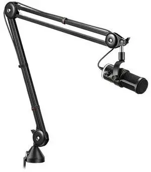 Deity Microphones VO-7U Dynamic Supercardioid USB Streamer Microphone with Boom Arm, Black