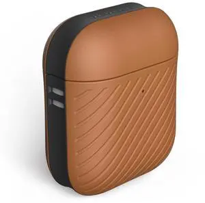 Moment Leather Case for Apple AirPods 1 & 2, Antique Cognac