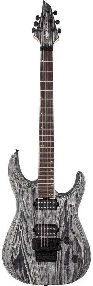 Jackson Pro Series Dinky DK2 Modern Ash FR6 Electric Guitar, Ebony Fingerboard, Baked White