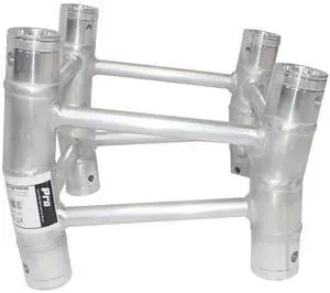 ProX XT-SQ12D 9" 2-Way 12 Degree F34 Square Truss Angle Connector, 2mm Wall