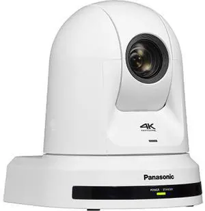 Panasonic AW-UE40 4K30p HDMI Professional 24x PTZ Camera, White Panasonic AW-UE40 4K30p HDMI Professional 24x PTZ Camera, White