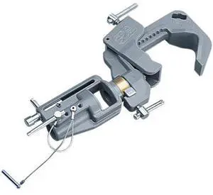 Avenger Swiveling "C" Pipe Clamp for Loads from 22 to 165 lbs and Pipe Diameters from 1 1/8" to 3"