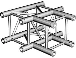 ProX XT-SQ164-3WT 3-Way T Square Truss Corner Block, 90 Degree
