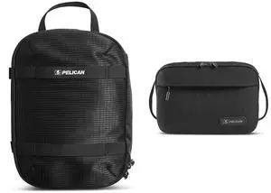 Pelican PCL ModPak Large Packing Cube, Black,with DK5 ModPak Travel Toiletry Bag