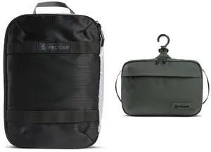 Pelican PCL ModPak Large Packing Cube, Charcoal,w/DK5 ModPak Travel Toiletry Bag