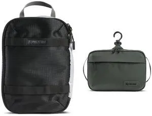 Pelican PCM ModPak Medium Packing Cube,Charcoal,w/DK5 ModPak Travel Toiletry Bag