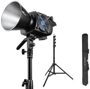 Zhiyun MOLUS B500 500W Bi-Color LED Monolight, Bundle with 9.5' Pro Air-Cushioned Light Stand