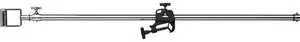 Kupo 4-8' Medium Telescopic Hanger with Stirrup Head for Lighting Fixtures