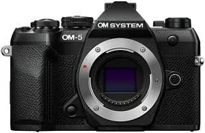 OM SYSTEM OM-5 Mark II Mirrorless Camera, Black