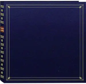Pioneer Photo Albums MP46-NAB Full Size Album 4X6 6/PAGE 300 Photo Navy Blue