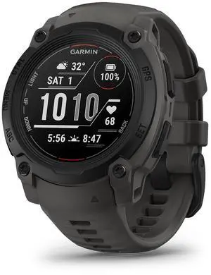 Garmin Instinct® E 40mm, Rugged Outdoor GPS Smartwatch, 24/7 Health Monitoring, Wrist-Based Heart Rate, Up to 16 Days of Battery Life, Charcoal