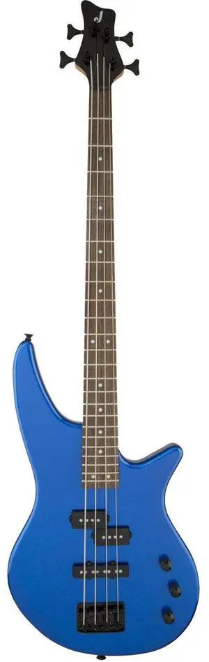 Jackson JS Series Spectra Bass JS2 Electric Guitar, Laurel Fingerboard, Metallic Blue