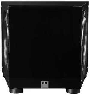 ELAC Varro Dual Reference DS1000 10" 1000W Powered Subwoofer with App Control/Auto EQ, Gloss Black