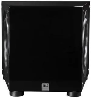 ELAC Varro Dual Reference DS1200 12" 1200W Powered Subwoofer with App Control/Auto EQ, Gloss Black