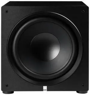 ELAC Varro Premium PS500 15" 500W Powered Subwoofer with App Control/Auto EQ, Black Vinyl