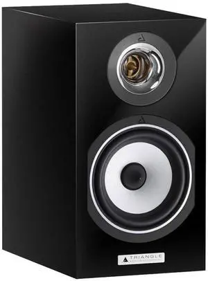 Triangle Esprit Titus Ez Hi-Fi Bookshelf Speakers, Black High Gloss, Pair