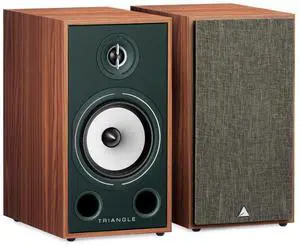 Triangle Borea BR03 100W 2-Way USA Edition Bookshelf Speakers, Pair, Oak Green