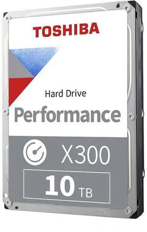 Toshiba Toshiba 10TB X300 Performance 3.5" CMR Internal Hard Drive