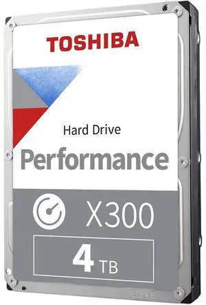 Toshiba Toshiba 4TB X300 Performance 3.5" CMR Internal Hard Drive