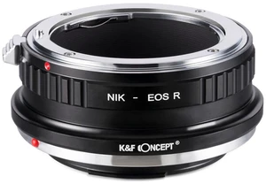 K&F Concept KF Concept Nikon F Lenses to Canon EOS R Lens Mount Adapter K&F Concept KF Concept Nikon F Lenses to Canon EOS R Lens Mount Adapter