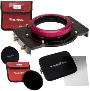 Fotodiox WonderPana FreeArc Filter Holder 145mm ND1000 Kit for Fujifilm XF 8-16mm f/2.8 R LM WR Lens - Ultra Wide Angle Lens Filter Adapter, Includes 6.6x8.5" GND 0.6 Soft Edge Filter