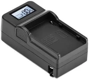 Green Extreme Compact Smart Charger with LCD Screen for Canon BP-945