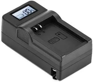 Green Extreme Compact Smart Charger with LCD Screen for Canon LP-E12