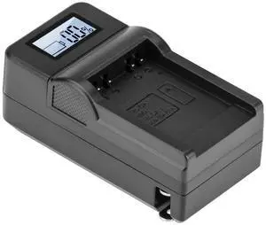 Green Extreme Compact Smart Charger with LCD Screen for Canon NB-6L