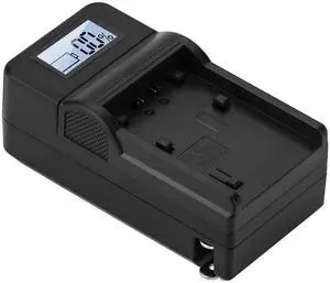 Green Extreme Compact Smart Charger with LCD Screen for Sony P, H, and V Series