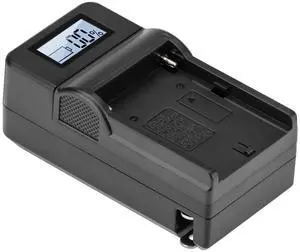 Green Extreme Compact Smart Charger with LCD Screen for Sony L & M Series