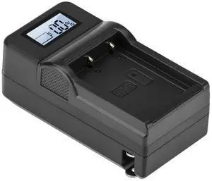 Green Extreme Compact Smart Charger with LCD Screen for Fuji NP-W126